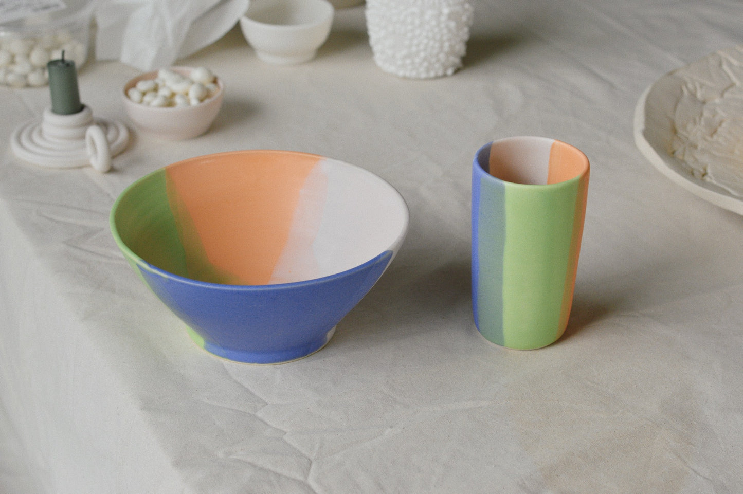 SECONDS SALE - Rainbow Sorbet Everything Cup