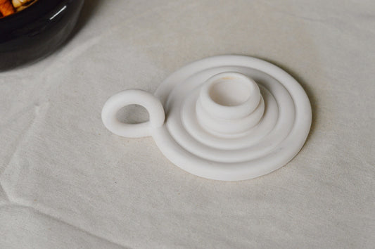 SECONDS SALE - RIBBED CANDLE STICK