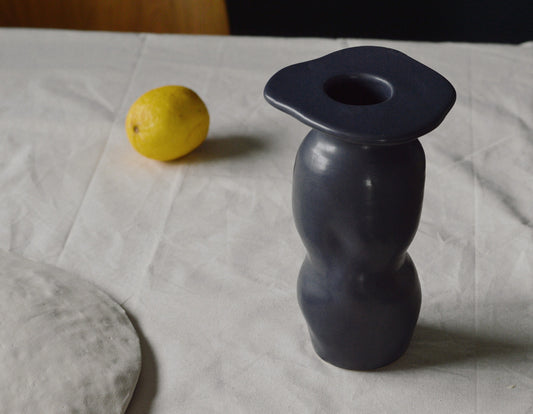 Wide Rim Amorphic Vase
